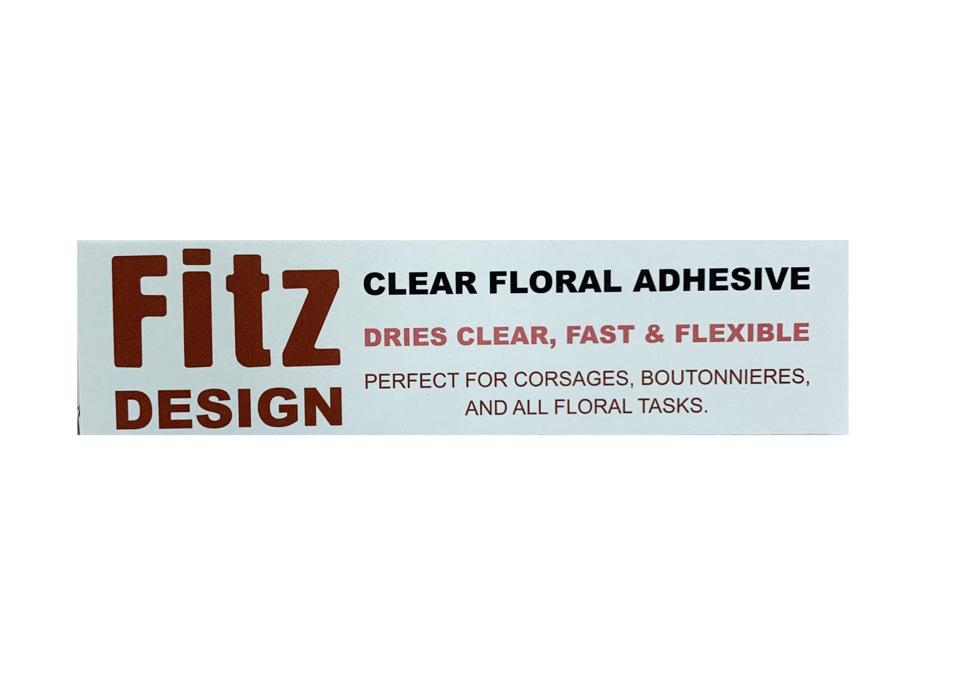 Floral Adhesive clear
